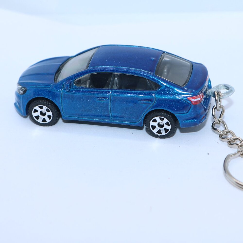 Matchbox 2016 Nissan sentra custom keychain
